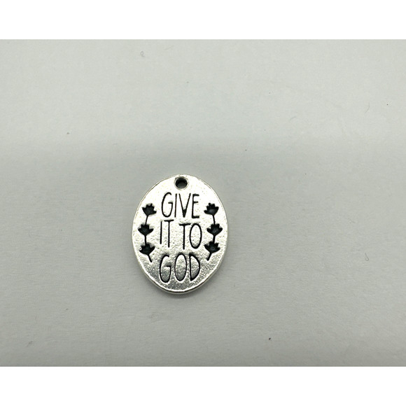 James Avery Jewelry - James Avery Sterling Silver Charm “ Leave It To God”